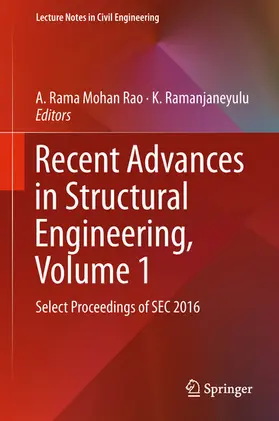 Rao / Ramanjaneyulu |  Recent Advances in Structural Engineering, Volume 1 | eBook | Sack Fachmedien