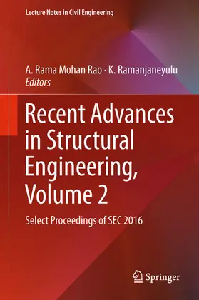 Rao / Ramanjaneyulu |  Recent Advances in Structural Engineering, Volume 2 | eBook | Sack Fachmedien