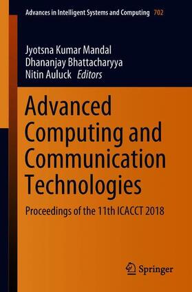Mandal / Auluck / Bhattacharyya |  Advanced Computing and Communication Technologies | Buch |  Sack Fachmedien