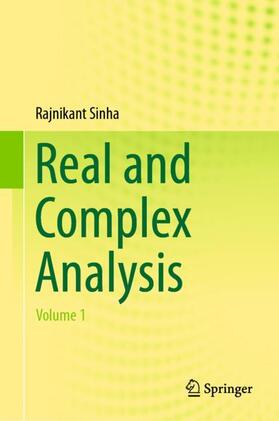 Sinha |  Real and Complex Analysis | Buch |  Sack Fachmedien