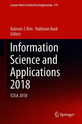 Baek / Kim |  Information Science and Applications 2018 | Buch |  Sack Fachmedien