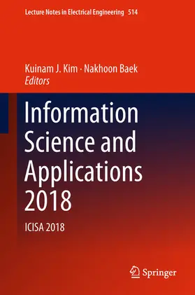 Kim / Baek |  Information Science and Applications 2018 | eBook | Sack Fachmedien