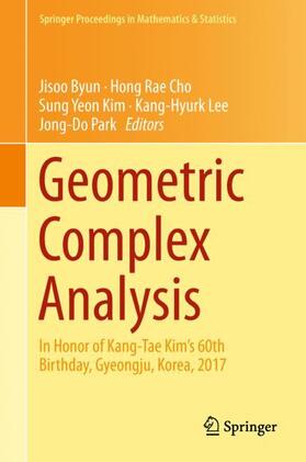 Byun / Cho / Park |  Geometric Complex Analysis | Buch |  Sack Fachmedien