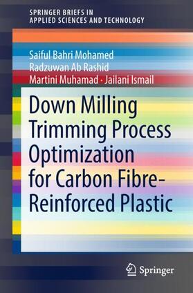Mohamed / Ismail / Rashid |  Down Milling Trimming Process Optimization for Carbon Fiber-Reinforced Plastic | Buch |  Sack Fachmedien