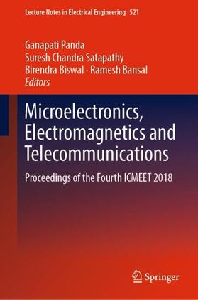 Panda / Bansal / Satapathy |  Microelectronics, Electromagnetics and Telecommunications | Buch |  Sack Fachmedien