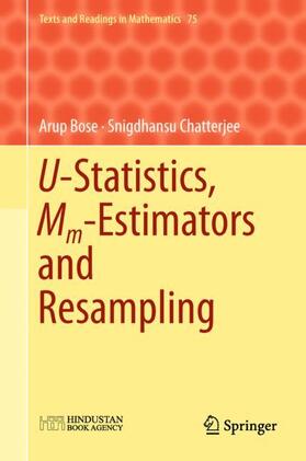 Chatterjee / Bose |  U-Statistics, Mm-Estimators and Resampling | Buch |  Sack Fachmedien