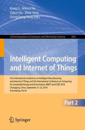 Li / Fei / Yang |  Intelligent Computing and Internet of Things | Buch |  Sack Fachmedien