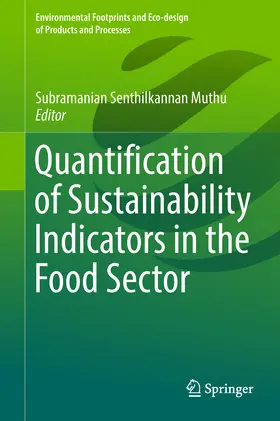 Muthu |  Quantification of Sustainability Indicators in the Food Sector | eBook | Sack Fachmedien