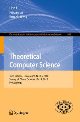 Li / He / Lu |  Theoretical Computer Science | Buch |  Sack Fachmedien