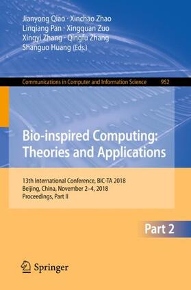 Qiao / Zhao / Pan |  Bio-inspired Computing: Theories and Applications | Buch |  Sack Fachmedien
