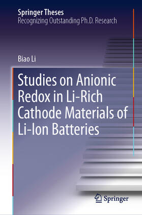 Li |  Studies on Anionic Redox in Li-Rich Cathode Materials of Li-Ion Batteries | eBook | Sack Fachmedien