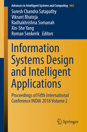 Satapathy / Bhateja / Somanah |  Information Systems Design and Intelligent Applications | eBook | Sack Fachmedien