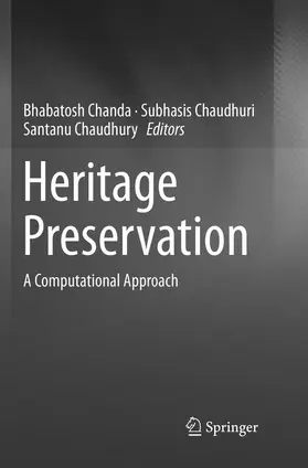 Chanda / Chaudhury / Chaudhuri |  Heritage Preservation | Buch |  Sack Fachmedien