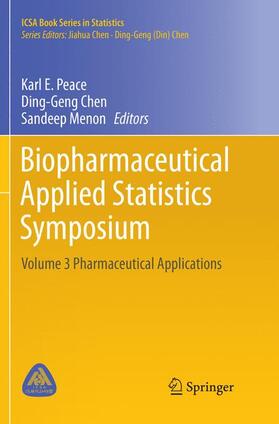 Peace / Menon / Chen |  Biopharmaceutical Applied Statistics Symposium | Buch |  Sack Fachmedien