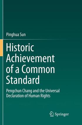 Sun |  Historic Achievement of a Common Standard | Buch |  Sack Fachmedien