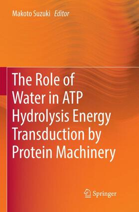Suzuki |  The Role of Water in ATP Hydrolysis Energy Transduction by Protein Machinery | Buch |  Sack Fachmedien