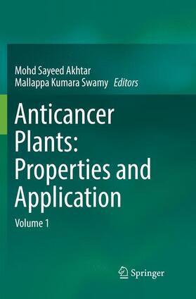 Swamy / Akhtar |  Anticancer plants: Properties and Application | Buch |  Sack Fachmedien