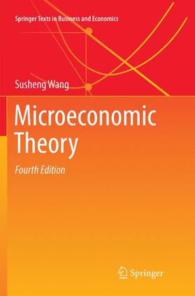 Wang |  Microeconomic Theory | Buch |  Sack Fachmedien