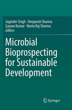 Singh / Sharma / Kumar |  Microbial Bioprospecting for Sustainable Development | Buch |  Sack Fachmedien