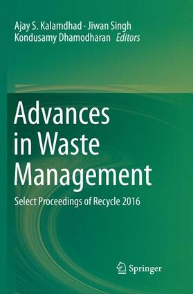 Kalamdhad / Dhamodharan / Singh |  Advances in Waste Management | Buch |  Sack Fachmedien