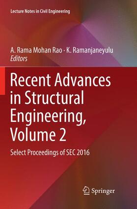 Ramanjaneyulu / Rao |  Recent Advances in Structural Engineering, Volume 2 | Buch |  Sack Fachmedien