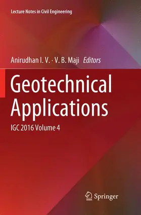 Maji / I.V. |  Geotechnical Applications | Buch |  Sack Fachmedien