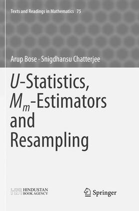 Chatterjee / Bose |  U-Statistics, Mm-Estimators and Resampling | Buch |  Sack Fachmedien