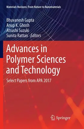 Gupta / Rattan / Ghosh |  Advances in Polymer Sciences and Technology | Buch |  Sack Fachmedien