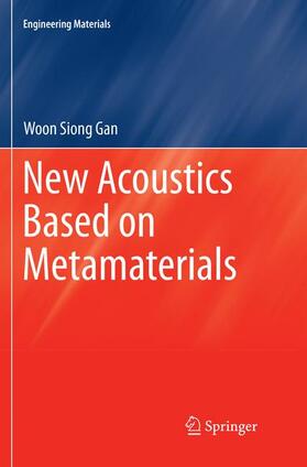 Gan |  New Acoustics Based on Metamaterials | Buch |  Sack Fachmedien