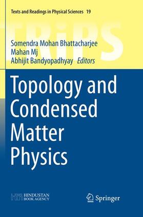 Bhattacharjee / Bandyopadhyay / Mj |  Topology and Condensed Matter Physics | Buch |  Sack Fachmedien