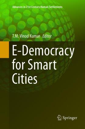 Vinod Kumar |  E-Democracy for Smart Cities | Buch |  Sack Fachmedien