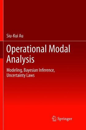 Au |  Operational Modal Analysis | Buch |  Sack Fachmedien