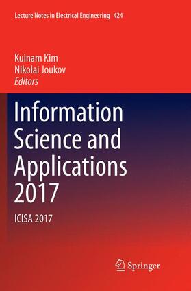 Joukov / Kim |  Information Science and Applications 2017 | Buch |  Sack Fachmedien