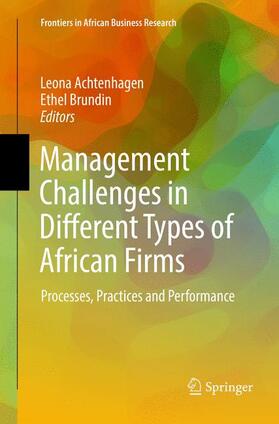 Brundin / Achtenhagen |  Management Challenges in Different Types of African Firms | Buch |  Sack Fachmedien