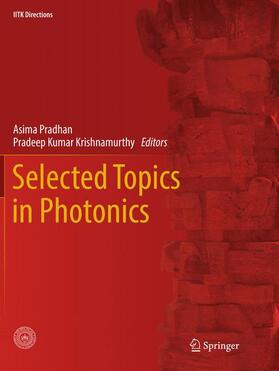 Krishnamurthy / Pradhan |  Selected Topics in Photonics | Buch |  Sack Fachmedien