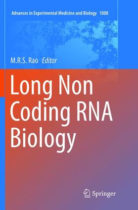 Rao |  Long Non Coding RNA Biology | Buch |  Sack Fachmedien