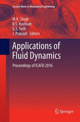 Singh / Prakash / Kushvah |  Applications of Fluid Dynamics | Buch |  Sack Fachmedien