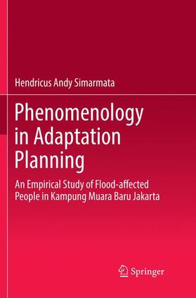 Simarmata |  Phenomenology in Adaptation Planning | Buch |  Sack Fachmedien