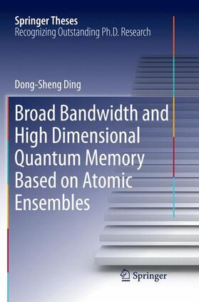 Ding |  Broad Bandwidth and High Dimensional Quantum Memory Based on Atomic Ensembles | Buch |  Sack Fachmedien