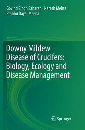 Saharan / Meena / Mehta |  Downy Mildew Disease of Crucifers: Biology, Ecology and Disease Management | Buch |  Sack Fachmedien