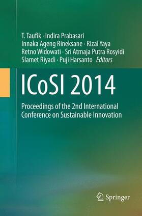 Taufik / Prabasari / Rineksane |  ICoSI 2014 | Buch |  Sack Fachmedien