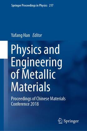 Han |  Physics and Engineering of Metallic Materials | Buch |  Sack Fachmedien