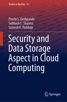 Deshpande / Sharma / Peddoju |  Security and Data Storage Aspect in Cloud Computing | eBook | Sack Fachmedien