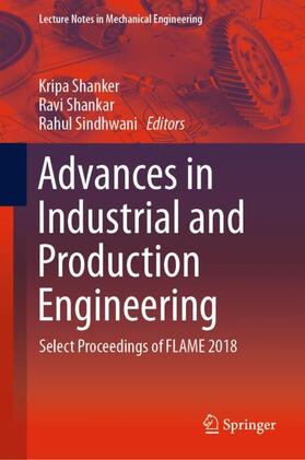 Shanker / Sindhwani / Shankar |  Advances in Industrial and Production Engineering | Buch |  Sack Fachmedien