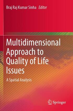 Sinha |  Multidimensional Approach to Quality of Life Issues | Buch |  Sack Fachmedien