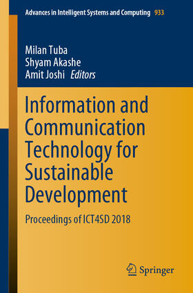 Tuba / Akashe / Joshi |  Information and Communication Technology for Sustainable Development | eBook | Sack Fachmedien