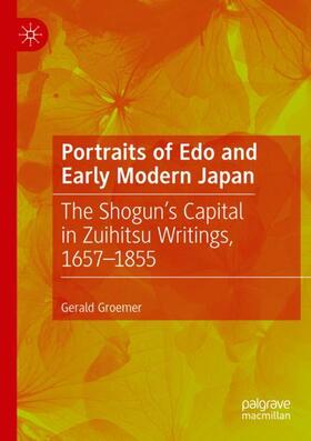 Groemer |  Portraits of Edo and Early Modern Japan | Buch |  Sack Fachmedien