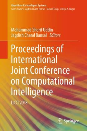 Uddin / Bansal |  Proceedings of International Joint Conference on Computational Intelligence | Buch |  Sack Fachmedien