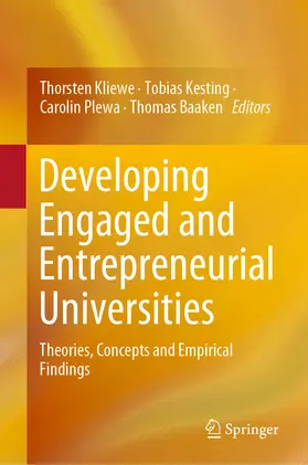 Kliewe / Kesting / Plewa |  Developing Engaged and Entrepreneurial Universities | eBook | Sack Fachmedien