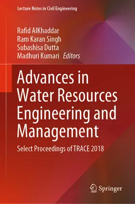 AlKhaddar / Singh / Dutta |  Advances in Water Resources Engineering and Management | eBook | Sack Fachmedien